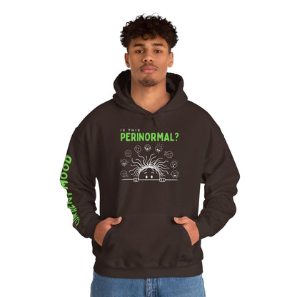 Is This Perinormal? Perimenopause Hoodie | Funny Sweatshirt (Current Mood Sleeve)