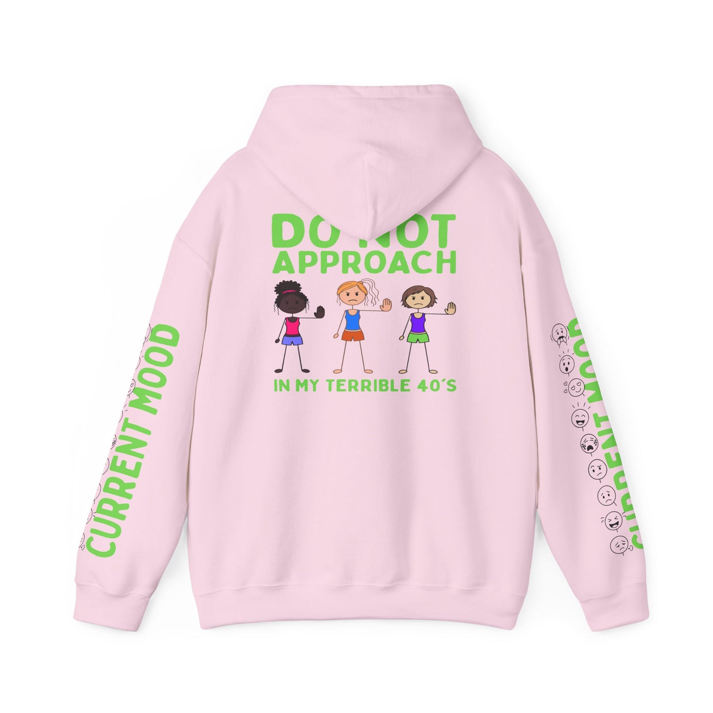 Is This Perinormal 'Do Not Approach' Graphic Hoodie — Current Mood Medical Humor Sweatshirt