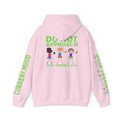 Is This Perinormal 'Do Not Approach' Graphic Hoodie — Current Mood Medical Humor Sweatshirt