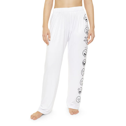 Current Mood Pajama Pants — Women's Emoji Lounge Sleep Pants