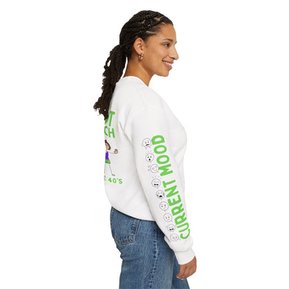 "Is This Perinormal?" Crewneck Sweatshirt — "Do Not Approach", Mood Design
