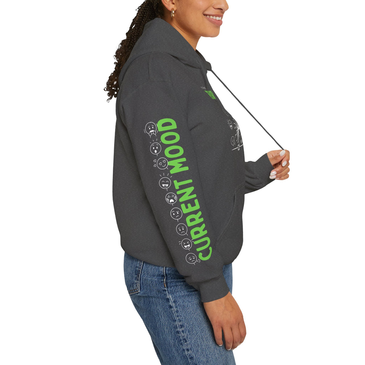 Is This Perinormal? Perimenopause Hoodie | Funny Sweatshirt (Current Mood Sleeve)