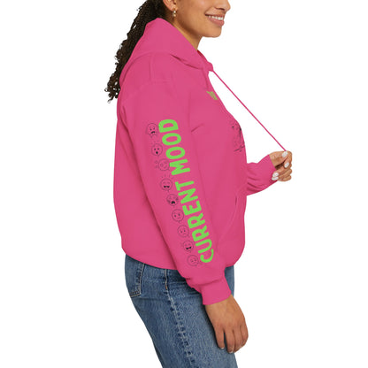 Is This Perinormal? Perimenopause Hoodie | Current Mood sleeve text