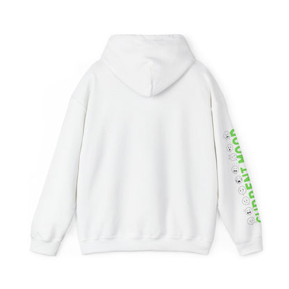 Is This Perinormal? Perimenopause Hoodie | Current Mood sleeve text