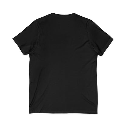 Stop The Judging Start The Loving V-Neck Tee | Rainbow Positive Message T-Shirt