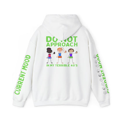 Is This Perinormal 'Do Not Approach' Graphic Hoodie — Current Mood Medical Humor Sweatshirt