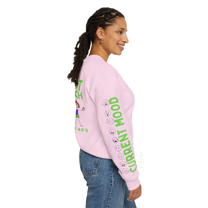 "Is This Perinormal?" Crewneck Sweatshirt — "Do Not Approach", Mood Design