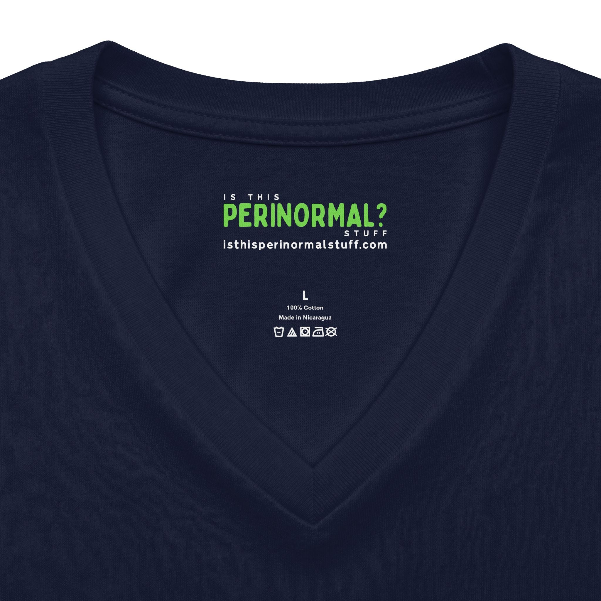 V-Neck Tee | “Words You’ll Learn After 40” Funny Milestone Birthday Shirt