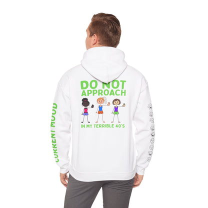 Is This Perinormal 'Do Not Approach' Graphic Hoodie — Current Mood Medical Humor Sweatshirt