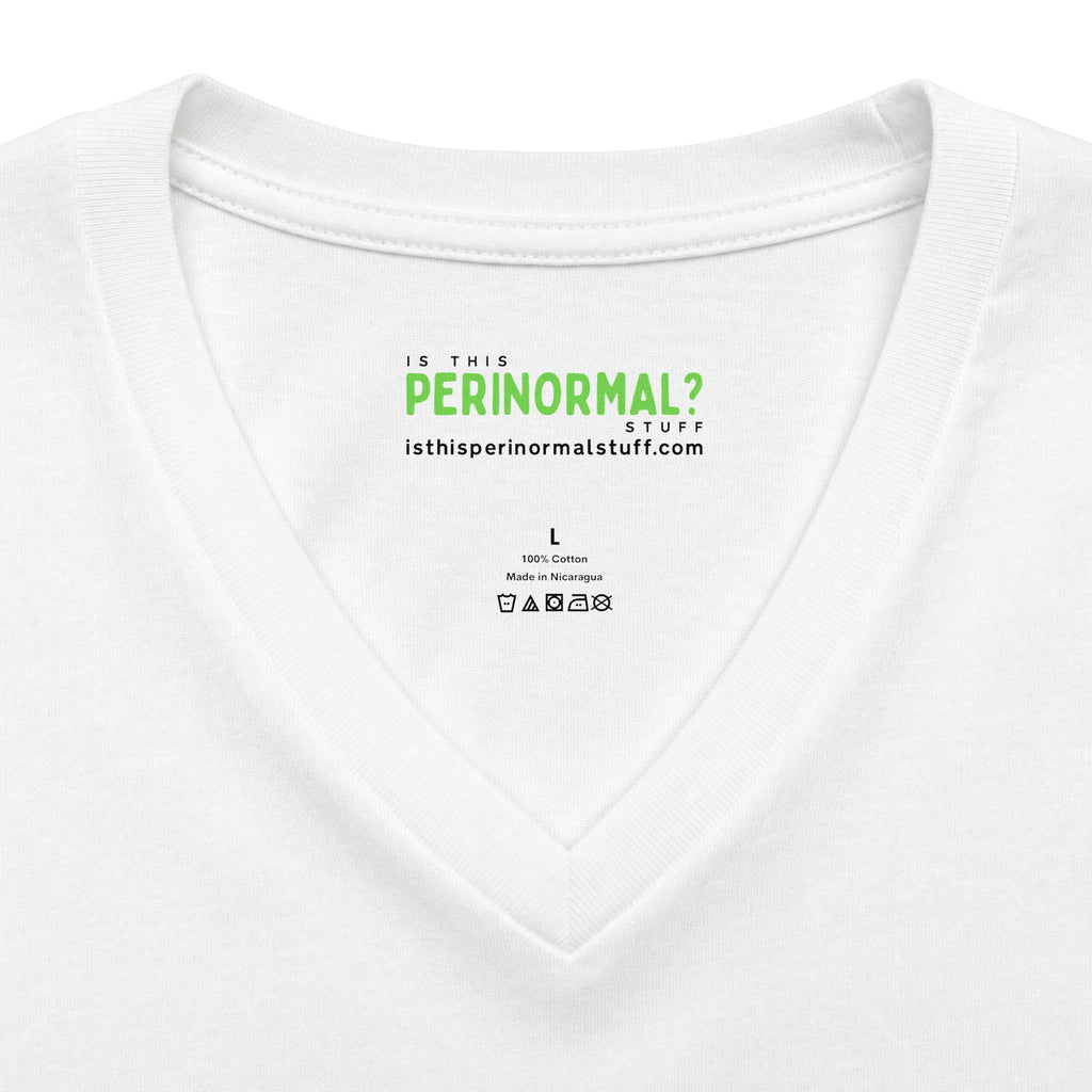 V-Neck Tee — “Words You’ll Learn After 40” Funny Milestone Birthday Shirt