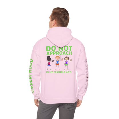 Is This Perinormal 'Do Not Approach' Graphic Hoodie — Current Mood Medical Humor Sweatshirt
