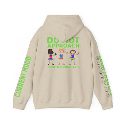 Is This Perinormal 'Do Not Approach' Graphic Hoodie — Current Mood Medical Humor Sweatshirt