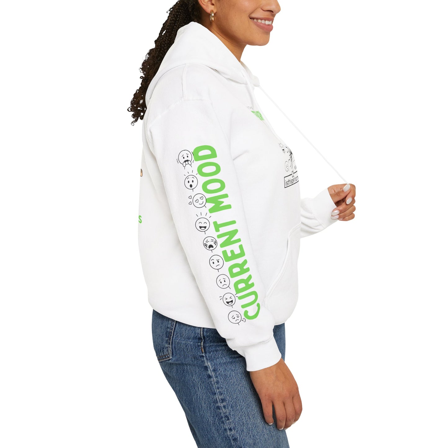 Is This Perinormal 'Do Not Approach' Graphic Hoodie — Current Mood Medical Humor Sweatshirt