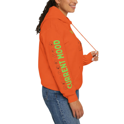 Is This Perinormal? Perimenopause Hoodie | Current Mood sleeve text