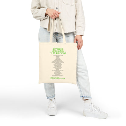 Is This Perinormal? Canvas Tote Bag — Funny Perimenopausal Shopper